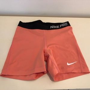 Nike Pro Spandex Shorts 5 Inch Inseam 